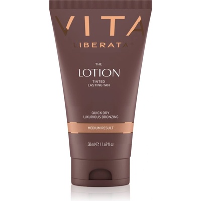 Vita Liberata Tinted Tanning Lotion автобронзант мляко за тяло малка опаковка цвят Medium 50ml