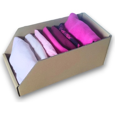Karton Pak Úložné boxy na oblečenie, organizéry do skrine Eko Karton 20 x 40 cm