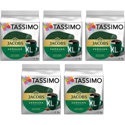 Douwe Egberts Tassimo Jacobs Kronung XL капсули 16 бр кашон 5 оп