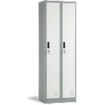 Carmen Метален шкаф Carmen CR-1242-2 J LUX - сив / тъмносив