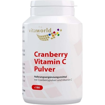 vitaworld Cranberry plus C 400 mg [180 капсули]