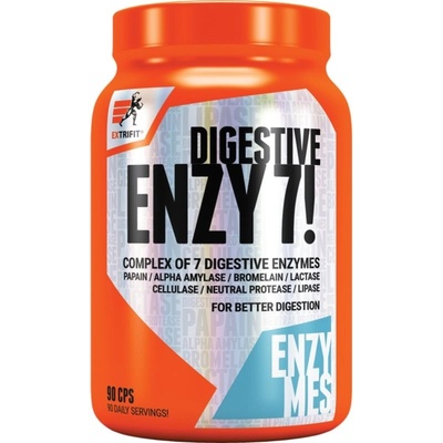 Extrifit Enzy 7! Digestive Enzymes tráviace enzýmy v kapsuliach 67 g