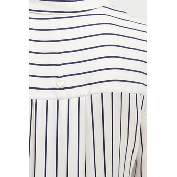 Pedro del Hierro Риза Pedro del Hierro дамска в бежово със свободна кройка с класическа яка 6639061 (6639061)