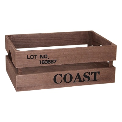 Horecano CN-Дървена касетка 31x21x12cm БЕЖОВА/КАФЯВА ZM20-1 (181156-1) (01981421)