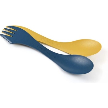 Light my fire Многофункционална лъжица Spork за левичари, жълто/синьо (2412811413)