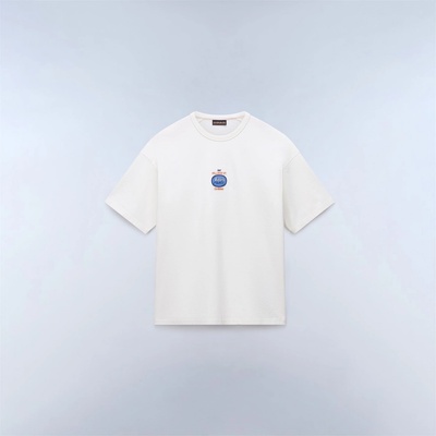 NAPAPIJRI Мъжка тениска NAPAPIJRI Napa Krous Tee Mens - White Heron