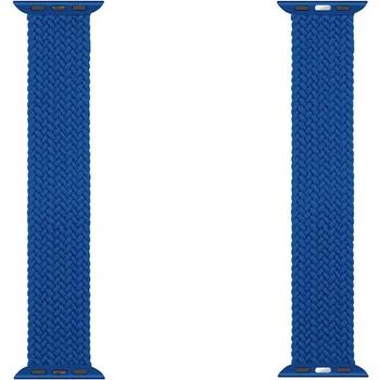 Tactical Текстилна каишка за Apple Watch 38мм, 40мм, 41мм, 42мм (2024) - Tactical 760 Braided String Band Size S (тъмносин)