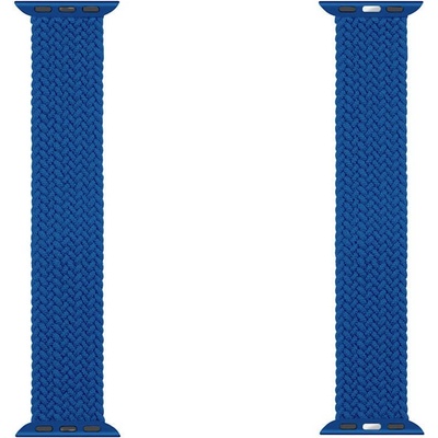 Tactical Текстилна каишка за Apple Watch 38мм, 40мм, 41мм, 42мм (2024) - Tactical 760 Braided String Band Size S (тъмносин)