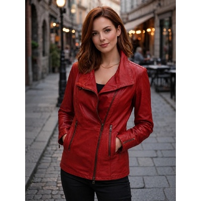 Max Original Leather Stella short red