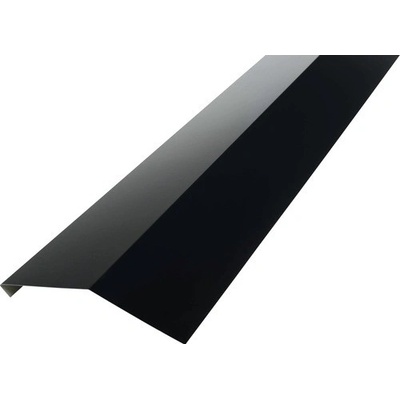 Precit Odkvapnica pre plechovú krytinu 2000 mm 9005 čierna