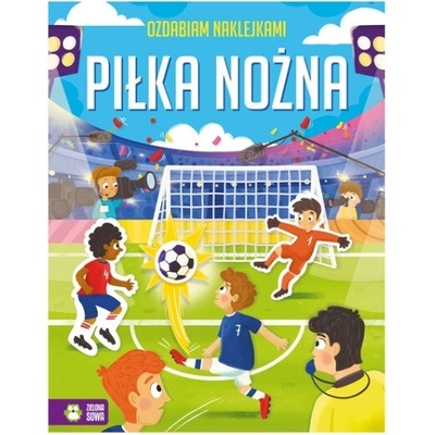 Zdobiť nálepkami futbal
