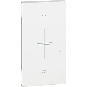 Netatmo с legrand & bticino Netatmo Лицев панел за Smart ключ за щори 2 мод. цвят Бял LNow Bticino - KW32M2 (KW32M2)