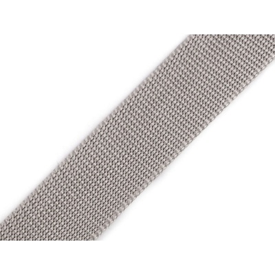 Stoklasa Popruh polypropylenový šíře 38 mm tloušťka 2 mm Balení: 5 m, Varianta: 13 šedá světlá 13 šedá světlá