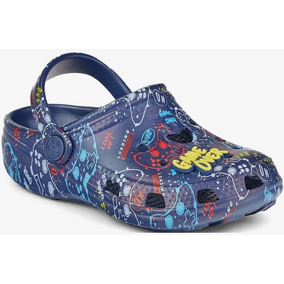 Coqui Big Frog Navy Game Amulet