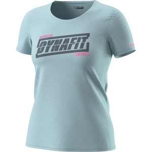 Dynafit Дамска тениска Dynafit Women's Graphic Cotton S/S Tee T-shirt - Cloud Blue / Tabloid - размер 36 (EU) (116-4014-2812)