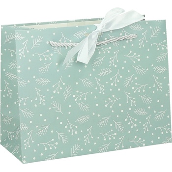 EUROCOM Подаръчна торбичка XMAS Large Deluxe, хор, 33x12x26 cm (32296-А)