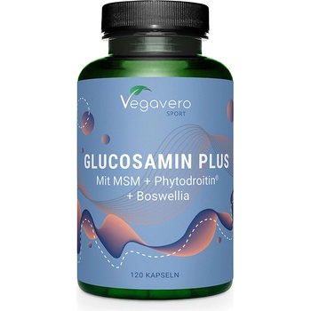Vegavero Глюкозамин + МСМ, натриев хиалуронат и босвелия 120 капсули | Vegavero (VV-VITA-379)
