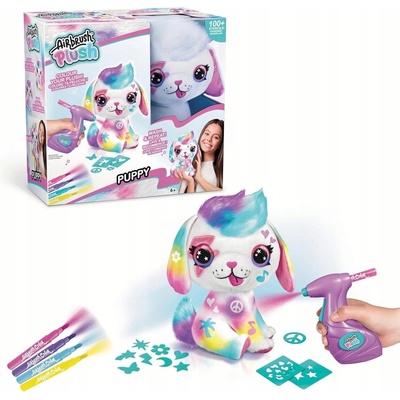 Maskot na vybarvování Canal Toys Airbrush Plush pejsek Puppy