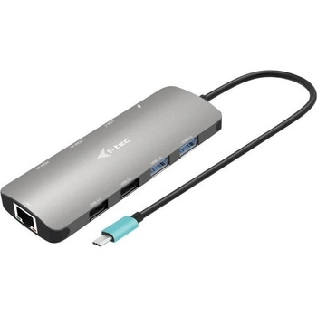 i-Tec USB-C Metal Nano 2x Display Docking Station + Power Delivery 100 W C31NANOHDM2DOCPD
