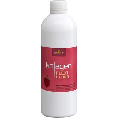 Bornature Kolagen FLEXI ELIXÍR v malinovém koncentrátu 500 ml