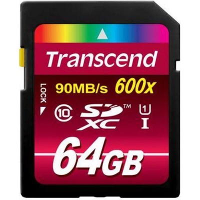 Transcend SDXC Ultimate 64GB C10/U1 TS64GSDXC10U1