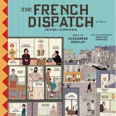 Alexandre Desplat - The French Dispatch (Original Soundtrack) (2 LP) (0018771877219)