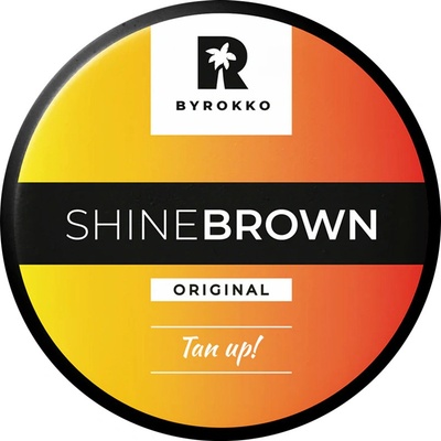 BYROKKO urychlovač opálení Shine brown cream 200 ml