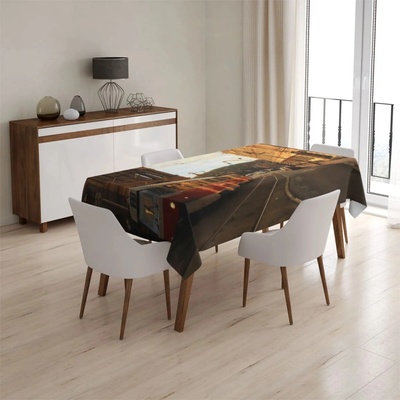 Sablio Obrus Električka v historickom meste 130x170 cm