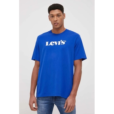 Levi's Памучна тениска Levi's с изчистен дизайн (16143.0532)