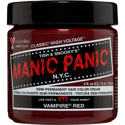 Manic Panic Vampire Red Barva na vlasy červená, polotrvalá 118 ml