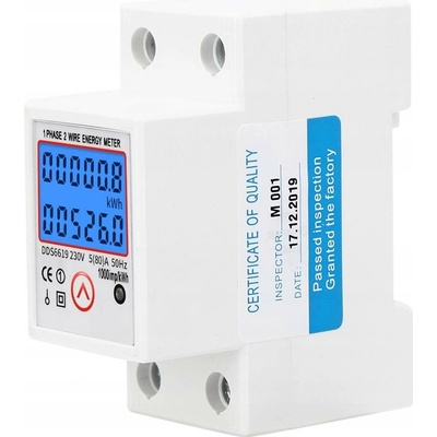 JEDNOFÁZOVÝ MĚŘIČ SPOTŘEBY ELEKTRICKÉ ENERGIE 1F 5(80)A