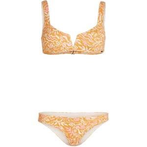 O'Neill O´neill Popoyo Matira bikini - Orange (Orange Abstract Wave)