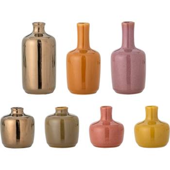 Bloomingville Вази Maien топли цветове 7 бр (82061859)