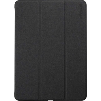 Prodigee Fleep Case - кожен калъф, тип папка и поставка за iPad 6 (2018), iPad 5 (2017) (черен)