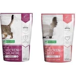 Nature's Protection Nature' s Protection, пауч за котки - за здрава кожа и козина, 100гр
