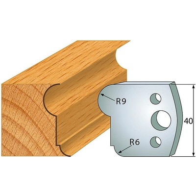 IGM Professional IGM Profil 055 - pár nožov 40x4mm SP F026-055