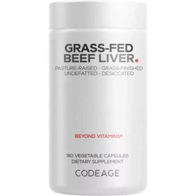 Codeage Grass Fed Beef Liver [180 капсули]