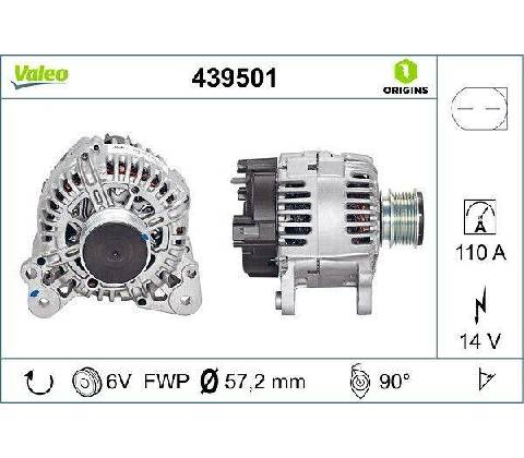 Generátor VALEO 439501
