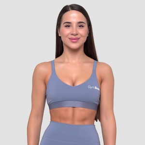 GymBeam Спортен сутиен Essence String Denim Blue XS
