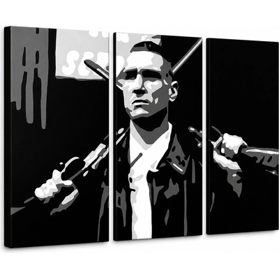 Ručne maľovaný POP Art obraz Stock Lock - 90x60 cm