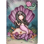 Santoro Малка тетрадка със стикери Santoro Gorjuss Making Waves - The World Is Your Oyster (947GJ06) - homeshop