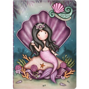 Santoro Малка тетрадка със стикери Santoro Gorjuss Making Waves - The World Is Your Oyster (947GJ06) - homeshop