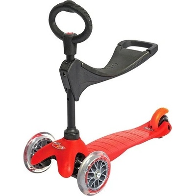 Micro Mini 3v1 červená
