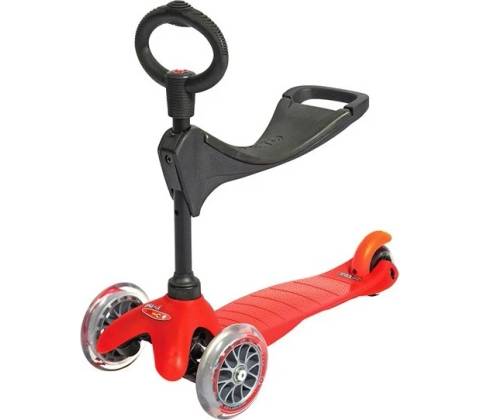 Micro Mini 3v1 červená