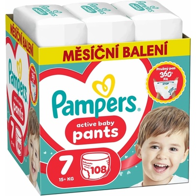Pampers Pants 7 108ks