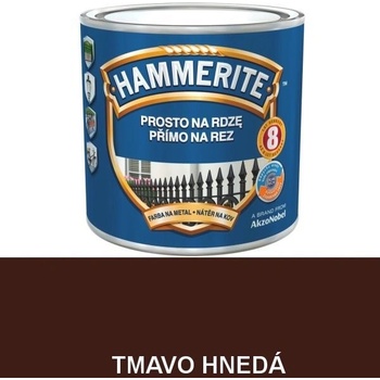 HAMMERITE hladký tmavo hnedý 2,5l