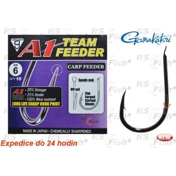 GAMAKATSU A1 Team Feeder Carp Feeder vel.6 15 ks