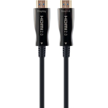Gembird CCBP-HDMI-AOC-10M-02 Активен оптичен AOC високоскоростен HDMI кабел с Ethernet AOC Premium Series 10 m черен (CCBP-HDMI-AOC-10M-02)