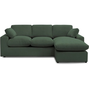 Bobochic Зелен ъглов диван от рипсено кадифе Belair - Bobochic Paris (WT-HILL-N--U3-W_2 P1075)