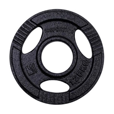 inSPORTline Hamerton Liatinový olympijský kotúč 1,25 kg 50 mm